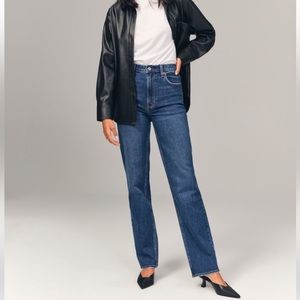 Ultra High Rise 90s Straight Jean 24S dark wash